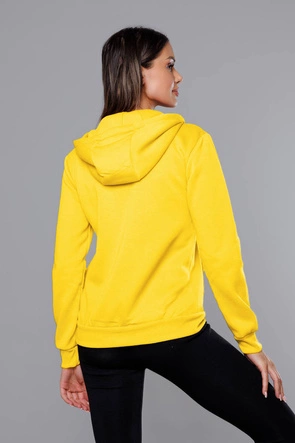 Bluza damska sportowa słoneczny żółty (W03-28)