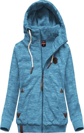 ROZPINANA BLUZA POLAROWA NIEBIESKA (X1923X)