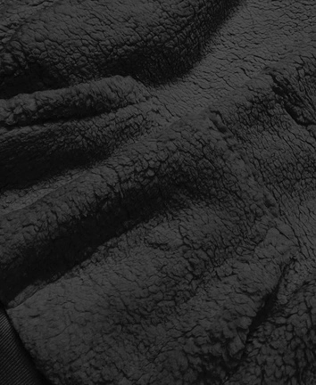 Ciepły komplet dresowy damski miś czarny (YP-1104)