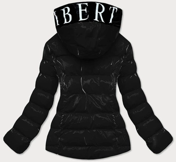 Damska kurtka pikowana czarna (w807#)