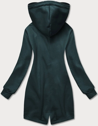 Taliowana bluza damska ciemnozielona (AMG-17)