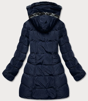 WODOODPORNA ZIMOWA KURTKA DAMSKA GRANATOWA (M-231)