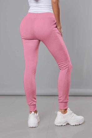 Spodnie dresowe jasnoróżowe (CK01-20)