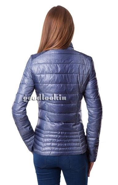 KURTKA HIKISS NIEBIESKI MELANŻ (16NU)