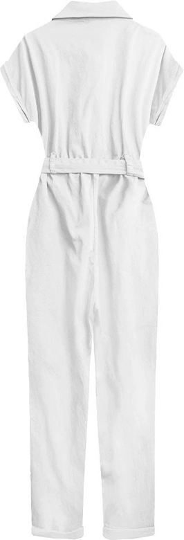 BAWEŁNIANY KOMBINEZON BIAŁY (361ART)