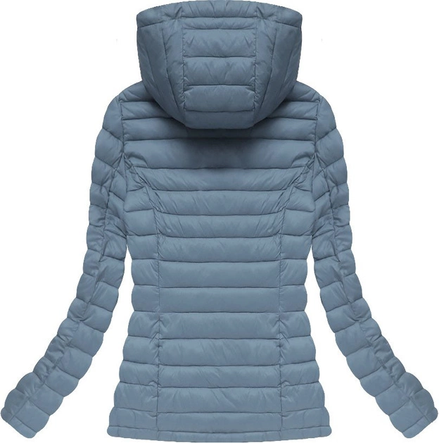 PIKOWANA KURTKA SZARONIEBIESKA (7112BIG)