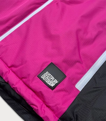 ZIMOWA KURTKA SPORTOWA DAMSKA RÓŻOWA (B2391)