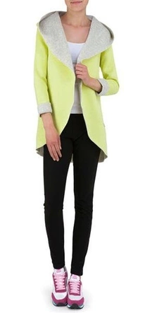 NARZUTKA BLUZA SWEETISSIMA LIMONKOWA (8103-6)