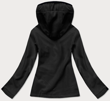 Damska kurtka sportowa typu softshell czarna (hd182-1)