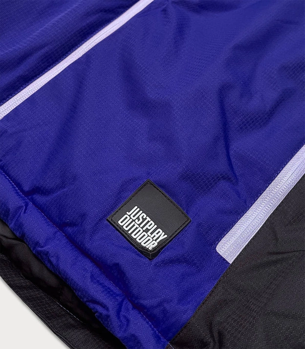 Zimowa kurtka sportowa damska chabrowa (b2391)