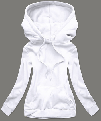 DAMSKA BLUZA DRESOWA BIAŁA (W02-1)