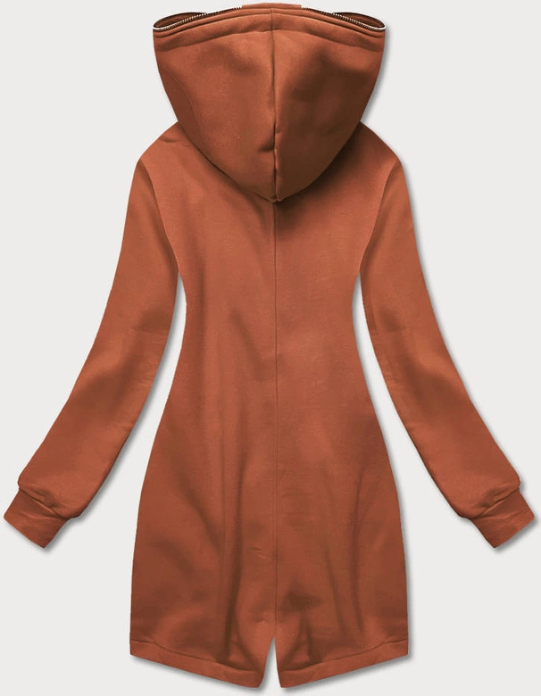 Taliowana bluza damska ruda (amg-17)