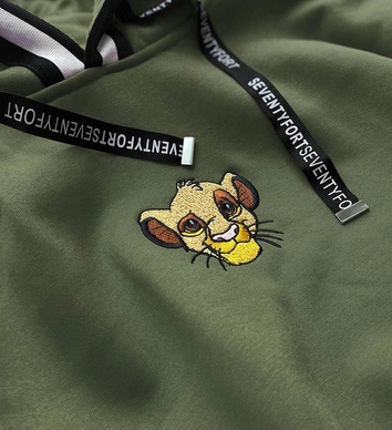 KOMPLET DRESOWY DAMSKI LEW KHAKI (AMG812)