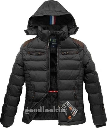 KURTKA ZIMOWA HIKIS CZARNA (HK-342)