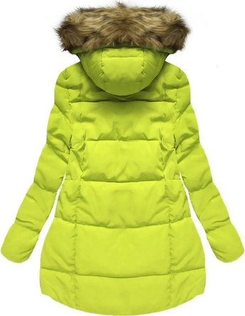 ASYMETRYCZNA KURTKA LIMONKOWA (7200W)