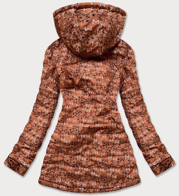 Damska kurtka parka/pikowana dwustronna czerwona (can-621)