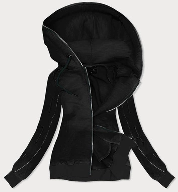 BLUZA DAMSKA SPORTOWA CZARNA (58090)