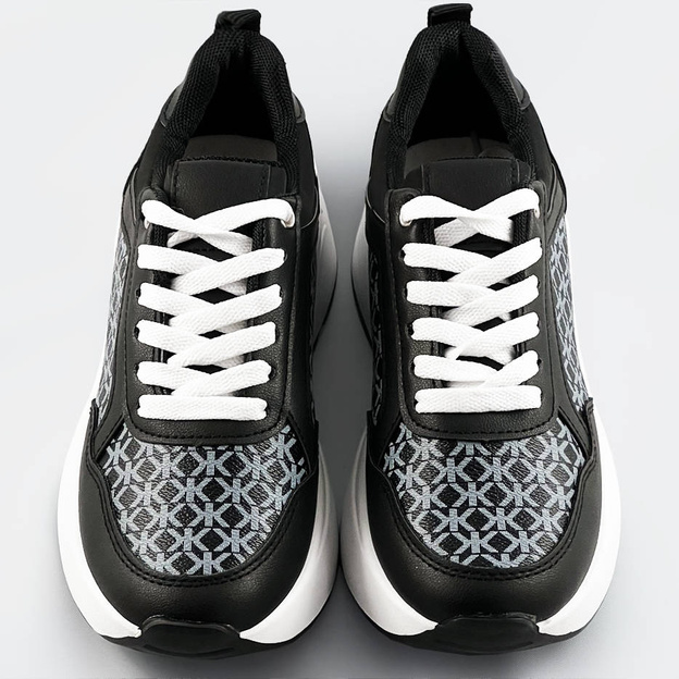 Sportowe buty damskie czarne (sg-137)