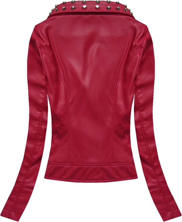 RAMONESKA Z NITAMI CZERWONA (5305)