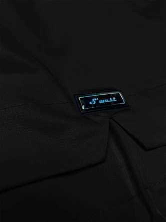 Damska kurtka typu wiatrówka S'West czarna (B8357-1)