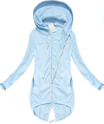 NARZUTKA Z KAPTUREM BŁĘKITNA (ART19)