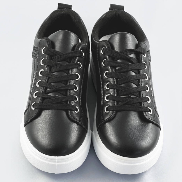 Buty sportowe damskie czarne (s221)