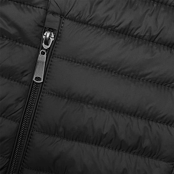 Cienka kamizelka damska ze stójką czarna (16M9072-392)