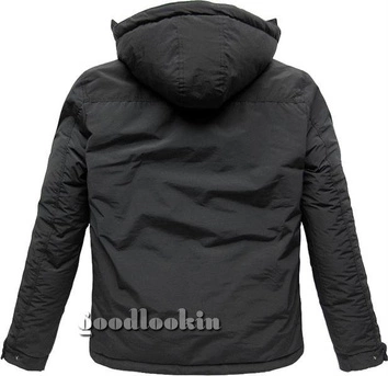 CZARNA KURTKA ZIMOWA CASABLANCA (1579-S)