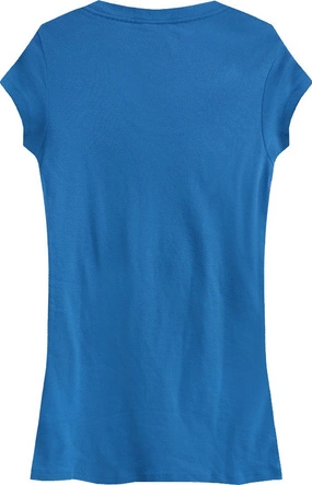 BAWEŁNIANA BLUZKA Z DŻETAMI NIEBIESKA (441/10ART)