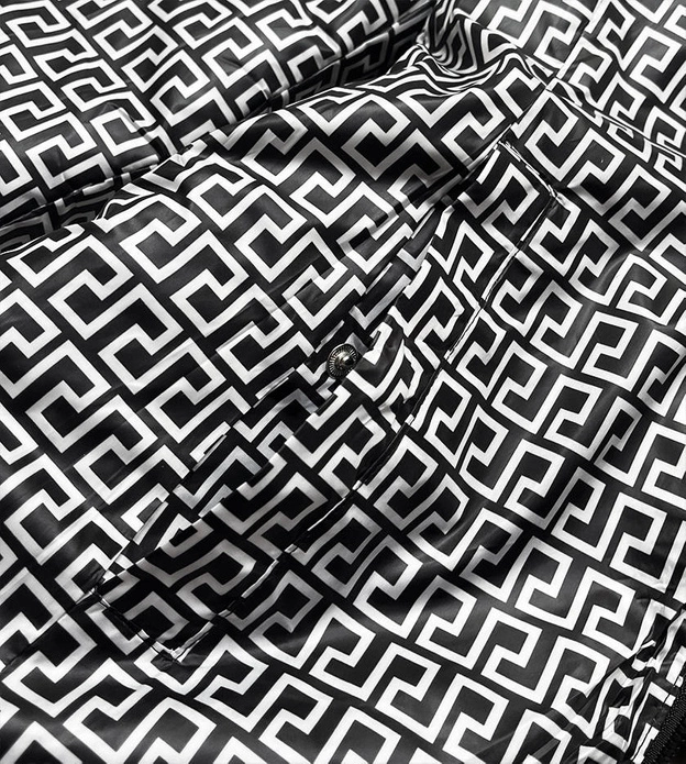 Metaliczna kurtka dwustronna damska zielona (b8070-10)