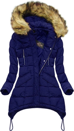 PIKOWANA KURTKA Z KAPTUREM CHABROWA (7673)