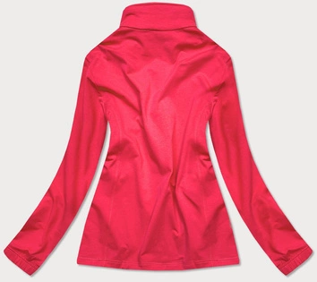 DAMSKA BLUZA SPORTOWA ZE STÓJKĄ KORALOWA (58114)