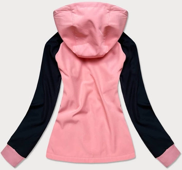 SPORTOWA KURTKA DAMSKA TYPU SOFTSHELL RÓŻOWA (HD184-25)