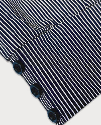 Bluzka z kołnierzykiem granatowa (SST2030D)