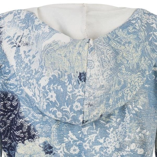 NARZUTKA W KWIATY NIEBIESKA (11F)