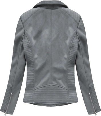 ZAMSZOWA RAMONESKA Z FUTERKIEM SZARA (6501BIG)