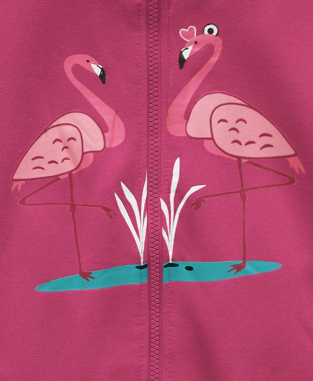 BLUZA Z FLAMINGAMI RÓŻOWA (X1925X)