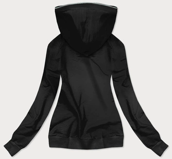 BLUZA DAMSKA SPORTOWA CZARNA (58090)