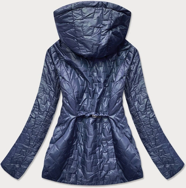 Damska kurtka pikowana niebieska (br0121)