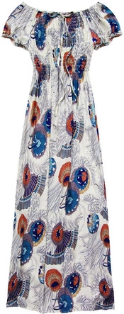 SUKIENKA Z ODKRYTYMI RAMIONAMI BEŻOWA (71027#)