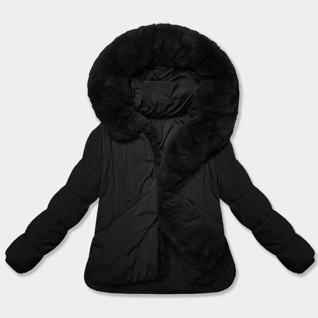 Przejściowa kurtka typu puffer J Style czarna (16M9179-392)