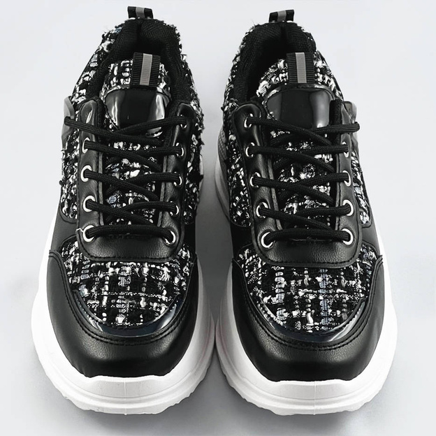 Buty sportowe damskie czarne (7003)