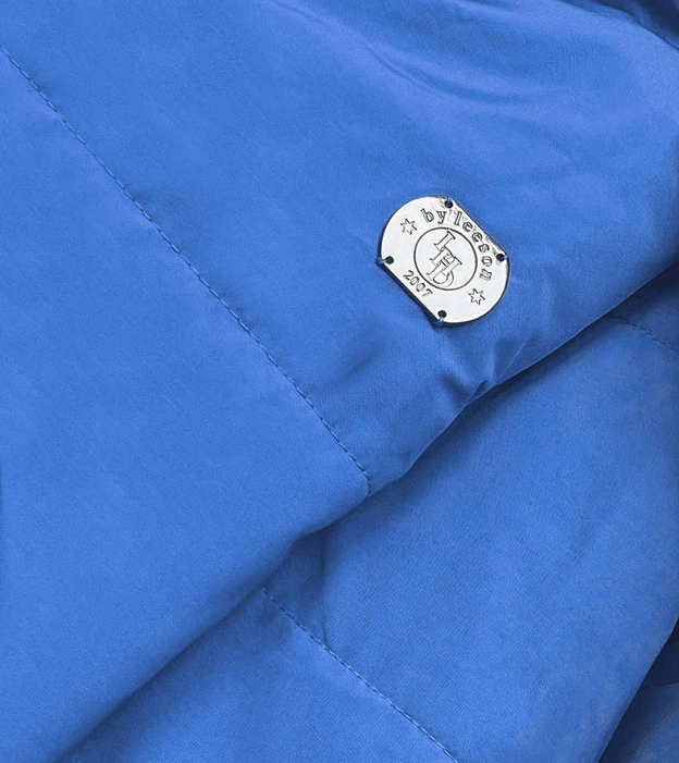 Kurtka zimowa damska niebieska (M-21305)