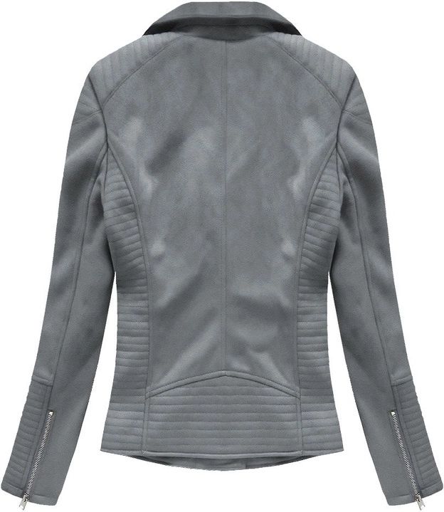 ZAMSZOWA RAMONESKA Z FUTERKIEM SZARA (6501BIG)