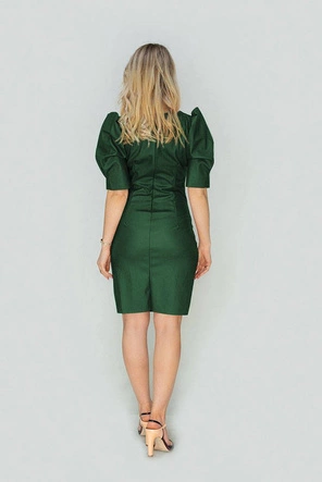 SUKIENKA Z EKOSKÓRY CIEMNOZIELONA (480ART)