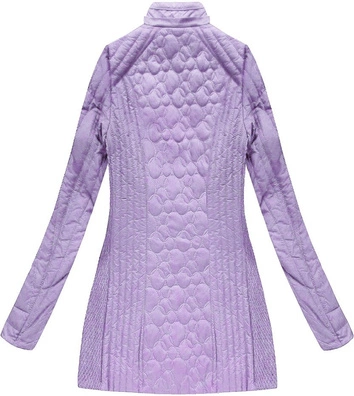 PIKOWANA KURTKA Z KAPTUREM WRZOSOWA (7031BIG)