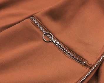 Taliowana bluza damska ruda (amg-17)