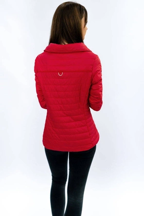 Kurtka z wysoką stójką czerwona (dl016)