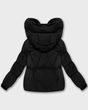 Przejściowa kurtka damska oversize S'West czarna (B2003-1)