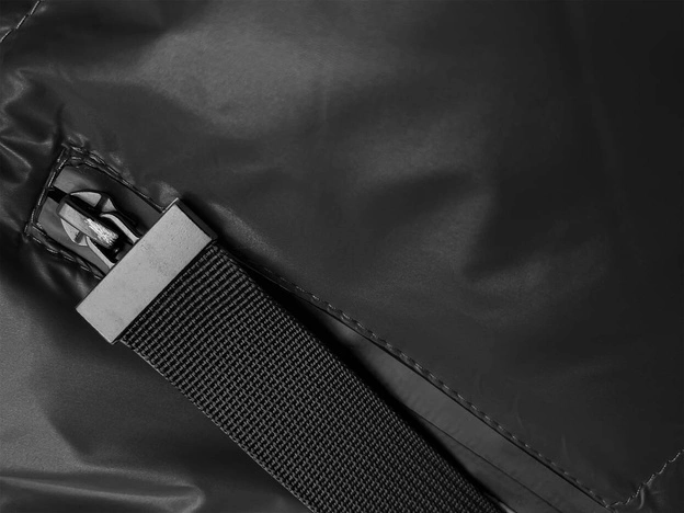 Puchowa kurtka zimowa damska czarna (23065-392)